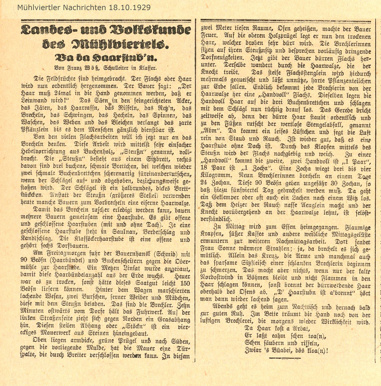 Mühlviertler Nachrichten